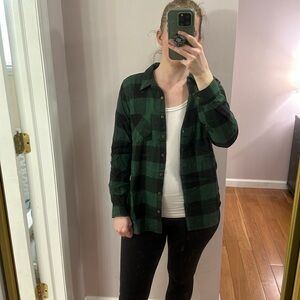 Green / Black Flannel